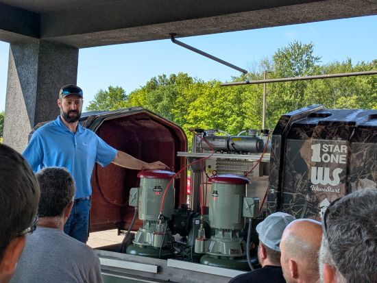 HNS pump school with Smith and Loveless